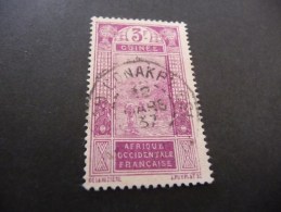 TIMBRES  GUINEE  N  114   OBLITERE   COTE  6,30  EUROS - Usati
