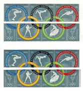 ROMANIA 1960 - Olympic Games Roma 1960 - Serie Dentellata + Serie Imperforated - MNH - Michel RO1853A E B - 1858A E B - Sammlungen