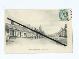 CPA  -   Vignacourt  - Rue D'Amiens - Vignacourt