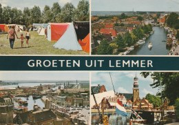 #BV3983   GROETEN UIT LEMMER, WATER, NETHERLANDS. - Lemmer