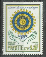 MAYOTTE 2000 ROTARY MNH - Unused Stamps