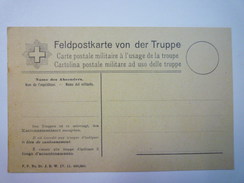 FELDPOSTKARTE  Von Der  TRUPPE  1914    (3) - Vrijstelling Van Portkosten