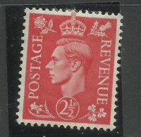 GB 1951 KGV1 2 1/2d Pale Scarlet MM SG 507 ( A293 ) - Ongebruikt