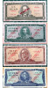 1, 5, 10 & 20 Pesos MUESTRA (SPECIMEN), 1986-87 Issue, Really Mint Gem-UNC Condition, CUBA - Kuba