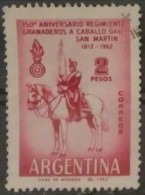 ARGENTINA 1962. The 150th Anniversary Of The Mounted Grenadiers Of General San Martin. USADO - USED. - Gebraucht