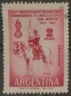 ARGENTINA 1962. The 150th Anniversary Of The Mounted Grenadiers Of General San Martin. USADO - USED. - Usati