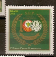 Brazil ** & Centenary Of Sports Palmeiras Club 2014 (4567) - Neufs