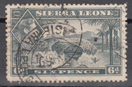 SIERRA LEONE   SCOTT NO. 180   USED    YEAR  1938 - Sierra Leone (...-1960)