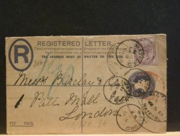 63/821  REGISTRED LETTER 1901 - Covers & Documents