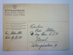 MILITÄRPOSTKARTE  1942   - Vrijstelling Van Portkosten