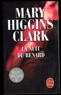 " LA NUIT DU RENARD " De Mary HIGGINS CLARK - Ed. ALBIN MICHEL. - Schwarzer Roman