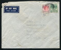 MALAYA TO CZECHOSLOVAKIA AIRMAIL 1939 - Other & Unclassified