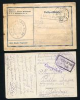 HUNGARY WORLD WAR ONE BUDAPEST SOUTH TYROL PUNISH ENGLAND TRAIN - Storia Postale