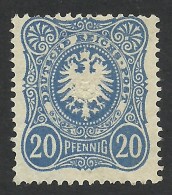 Germany, 20 Pf. 1880, Sc # 40, Mi # 42, MH. - Nuovi