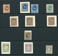 NORWAY TROMSO TOWN POST REINDEER 1881 TO 1895 - Local Post Stamps