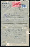 SOUTH AFRICA UNITED STATES WORLD WAR TWO COMBINATION AIRLETTER RHODESIA - Non Classés