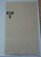 NEW SOUTH WALES RAILWAYS 1936 LARGESHEET TENDER SPECIFICATION - Sheets, Plate Blocks &  Multiples