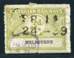 AUSTRALIA VICTORIA RAILWAYS - Used Stamps