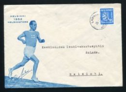 FINLAND 1952 OLYMPICS HELSINKI ATHLETICS - Lettres & Documents