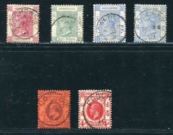 CHINA FOOCHOW HONG KONG POSTMARKS - Andere & Zonder Classificatie