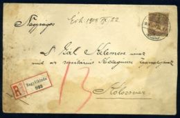 HUNGARY 1920 NAGYKIKINDA REGISTERED COVER - Lettres & Documents