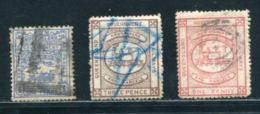 AUSTRALIA QUEENSLAND RAILWAY STAMPS NEWSPAPER AND PARCEL POST - Used Stamps