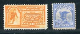 USA 1893 SPECIAL DELIVERY 10C - Unused Stamps