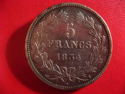 5 Francs Louis-Philippe 1834 T Nantes 2443 - 5 Francs