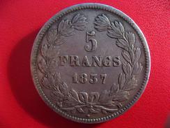 5 Francs Louis-Philippe 1837 B Rouen 2338 - 5 Francs