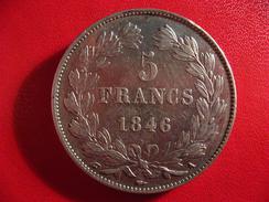 5 Francs Louis-Philippe 1846 A Paris 2463 - 5 Francs