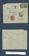 Yugoslavia. 1933 (19 Sept) Stari Becej. Fkd Local Cover + Taxed + Tied Postages Dues + Aux Cachet. Fine Cards. Cover, En - Autres & Non Classés