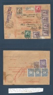 Yugoslavia. 1925 (3 Sept) Zagreb - Bjelo. Registered Multifkd Package Usage, With 5 Postage Dues Tied On Reverse. VF Usa - Otros & Sin Clasificación