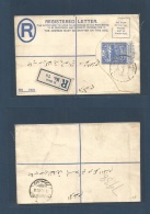 Sudan. 1909 (12 Sept) El Obeid - Khartown (15 Sept) Local Registered 1p Blue Stat Env + R-label. VF. Cover, Envelope, Ca - Sudan (1954-...)