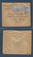 Belgium. 1903 (Oct 10) Anvers - USA, NYC (26 Oct) Multifkd Envelope 25c Blue (x6) Very High Transatlantic Usage.. Cover, - Other & Unclassified