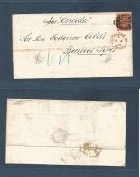 Brazil. 1869 (4 Dec) British Post Office. Rio De Janeiro - Argentina, Buenos Aires (11 Dec) "Per Oneida" (RMSPC) Fkd E. - Otros & Sin Clasificación