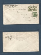 China - Xx. C. 1920-21. Taohwalun, Yiyang - Norway, Vertfold. Norwegian Missionary Society Multifkd Envelope 4c Junk Iss - Other & Unclassified