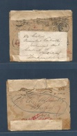 Egypt. 1918. WWI. SHIP Mail FM Env, Censored And Forwarded Three Times. Special Lilac HM / Censor Cachet. VF + Interesti - Autres & Non Classés