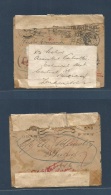 Egypt. 1918. WWI. SHIP Mail FM Env, Censored And Forwarded Three Times. Special Lilac HM / Censor Cachet. VF + Interesti - Other & Unclassified