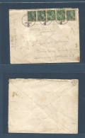 France - Xx. 1940 (24 June) FPO German 14472 Officer. France German Occupied Envelope, Frkd + Feldpost + Addressed To Ge - Altri & Non Classificati