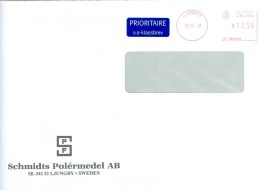 Schweden Ljungby TGST 2012 Prioritaire-Label Schmidts Polermedel AB - Autres & Non Classés