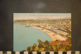 CP, 06, NICE,  Vue Prise Du Chateau, Baie Des Anges, Colorisée - Scènes Du Vieux-Nice