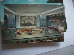 America USA NY New York  U N Buildings Security Council Chamber - Other Monuments & Buildings