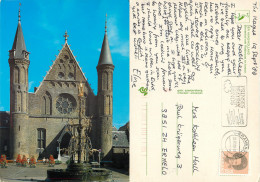 Binnenhof, Den Haag, Zuid-Holland, Netherlands Postcard Posted 1988 Stamp - Den Haag ('s-Gravenhage)
