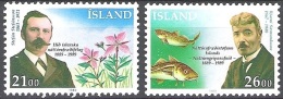 Island 1989 Michel 710 - 711 Neuf ** Cote (2013) 2.00 Euro 100 Ans Organisation De Nature - Nuevos