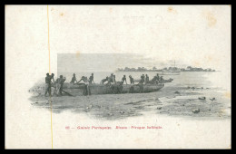 GUINÉ-BISSAU - Pirogue Ballante ( Ed. Rodez Nº 183) Carte Postale - Guinea Bissau