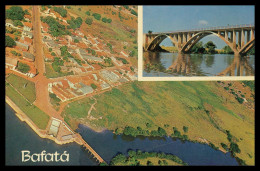 BAFATÁ - Ponte E Vista Aérea Parcial De Bafatá ( Ed. Foto Serra Nº 106)  Carte Postale - Guinea Bissau