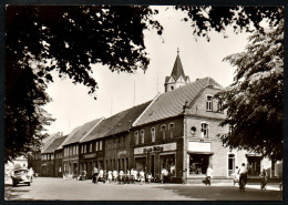 7328 - Alte Foto Ansichtskarte - Jeßnitz Kr. Bitterfeld - Karl Liebknecht Straße - DDR 1982 - N. Gel TOP - Bitterfeld