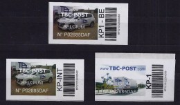 TBC-POST -  KP1/3  -  Cote 100,00 € - Unused Stamps