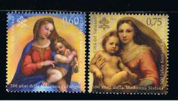 2012 - VATICAN - VATICANO - VATIKAN - D11E - MNH SET OF 2 STAMPS  ** - Unused Stamps