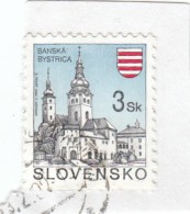 Slovacchia - Frammento Con 1 Stamp - Sonstige & Ohne Zuordnung